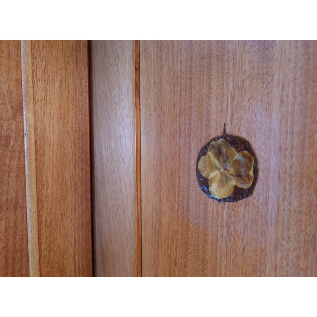 Art Deco Wardrobe in Cherry Veneer, Germany, 1930s For Sale - Image 3 of 11
