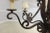 Bronze Heavy Wrought Iron 9 Arm Chandelier For Sale - Image 8 of 11