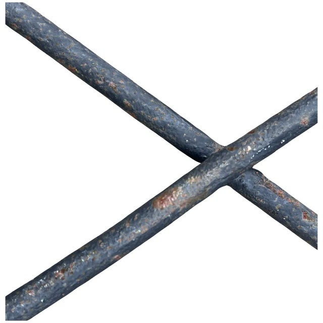 Mid 20th Century Mid-Century Wrought Iron Knoll-Style Butterfly Chairs - A Pair For Sale - Image 9 of 11