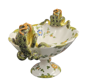 Majolica Vase from Ulisse Cantagalli, Florence, Italy, 1880
