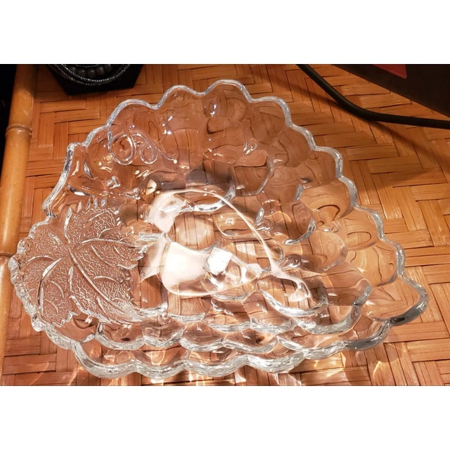Vintage Studio Nova Clear Crystal Serving/Candy Dish For Sale In Saint Louis - Image 6 of 11
