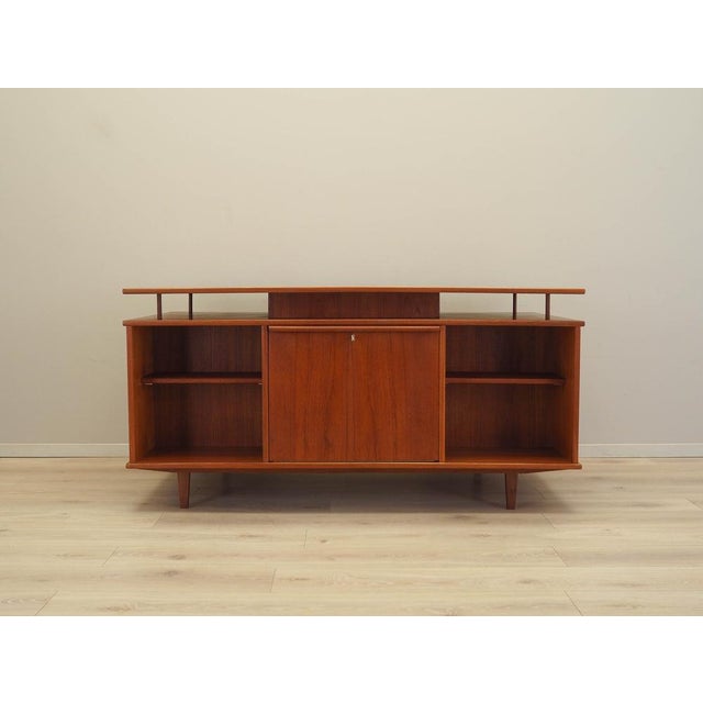 Vintage Danish Teak Desk, 1970s For Sale - Image 6 of 18