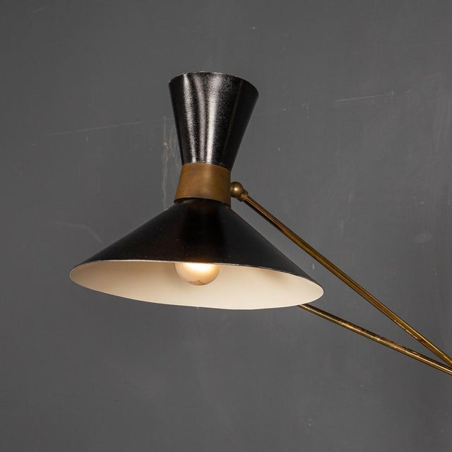 Italian Articulated Standing Floor Lamp, 1970s For Sale - Image 13 of 15