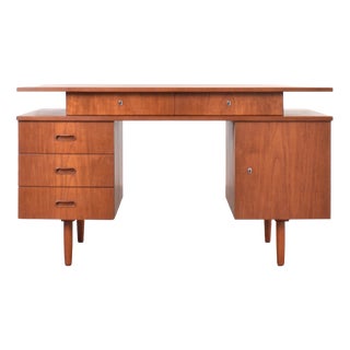 Mid-Century Teak Desk, 1960s For Sale