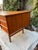 Mid 20th Century Mid 20th Century Danish Mid Century Modern Teak Executive Desk With Rear Bookcase For Sale - Image 5 of 10