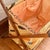 Mid 20th Century Vintage Midcentury Sewing Knitting Yarn Caddy Basket With Wooden Folding Frame For Sale - Image 5 of 9