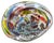 Silver Flakes Murano Glass Ashtray from Dino Martens, Italy, 1960s For Sale
