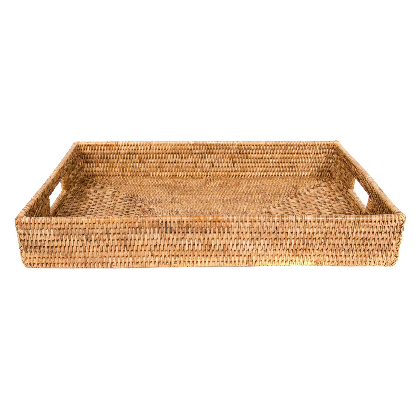Artifacts Rattan Rectangular Tray Chairish