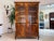 Antique Biedermeier Display Cabinet in Walnut For Sale - Image 3 of 10