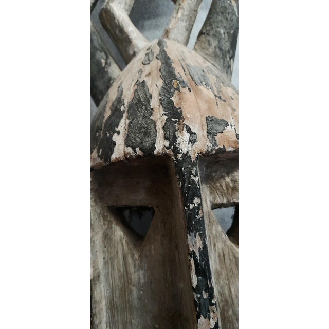 Dogon Kanaga Wooden Mask, Mali, 1890s For Sale - Image 3 of 9