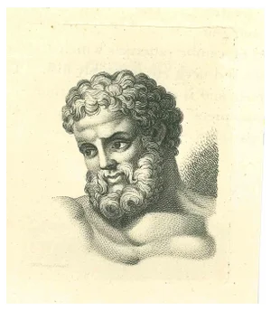 Thomas Holloway, Portrait, Original Etching, 1810