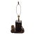 Vintage Pirates Caribbean Table Lamp Lanter Block Tackle Pulley Hook For Sale