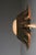 Sunflower Wall Light with Textured Glass Diffuser For Sale - Image 6 of 11