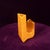 Ceramic Space Age Sculptural Amber Ceramic Vase, Italy, 1970 For Sale - Image 7 of 18