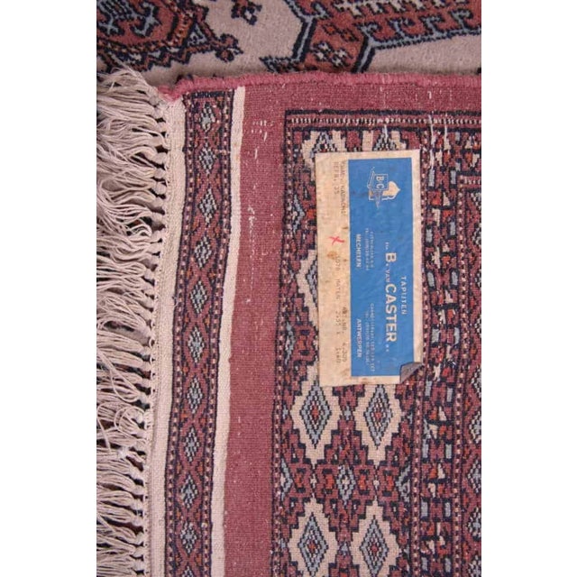Pakistani Hand-Knotted Karachi Rug For Sale - Image 6 of 7