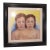 Vintage Original Painting Watercolor + Pen Twin Girls For Sale