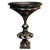 Black Lacquer With Intricate Mother-Of-Pearl Inlays Planter For Sale