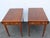 Wellington Hall Mahogany Inlay Drop Leaf Mahogany Side End Tables a Pair 6567 For Sale - Image 15 of 17