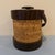 Brown Vintage Cork and Vinyl Ice Bucket For Sale - Image 8 of 8