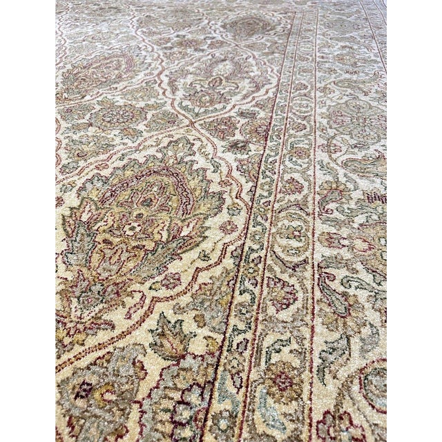 9x13 Indo Agra Area Rug - 107047 For Sale - Image 12 of 12