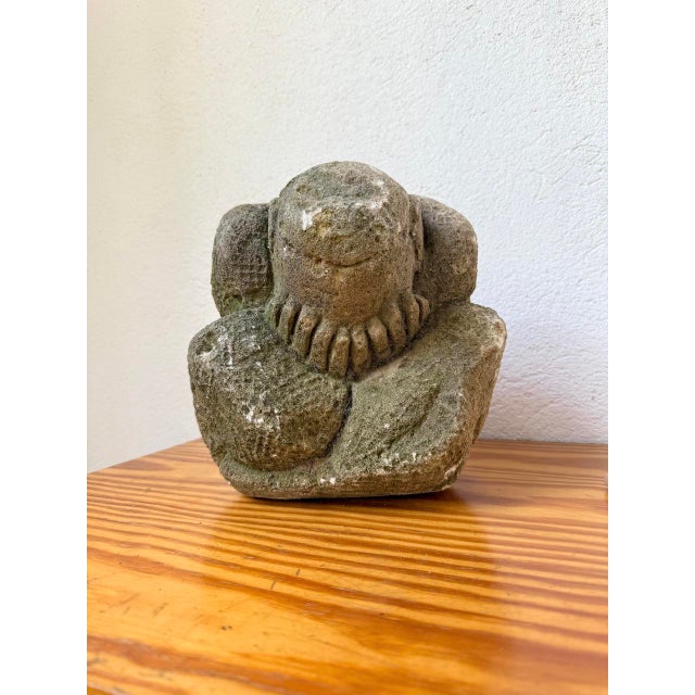 Stone Stone Sculpture of a Man, 1960s For Sale - Image 7 of 18