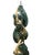 Vintage Coastal / Nautical Trompe l'Oeil Handmade Ceramic Pottery Caught / Chain of Fish Cabin / Hunting Lodge Sculpture For Sale - Image 4 of 8