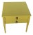 Henredon 1950s Henredon Olive Green Side Table For Sale - Image 4 of 7