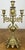 Vintage French Style Ornate Candleholders, Set of 2 For Sale - Image 3 of 16