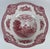 Early 20th Century Early 20th Century Johnson Bros. “Old Britain Castles” Red Transferware Serving Bowl For Sale - Image 5 of 9
