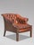 Antique Club Chair in Brown Leather, 1880 For Sale - Image 3 of 11