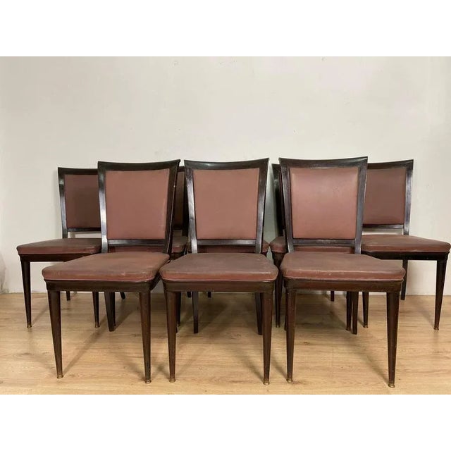 Dining Chairs by Vittorio Dassi, Set of 8 For Sale - Image 6 of 17