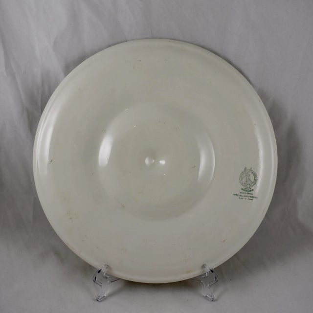 1950s Mid-Century French Orchies Moulin De Loupes Oyster Server For Sale - Image 5 of 9