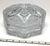 Vintage Large Eight Sided Cut Glass Dresser Box 8” in Diameter For Sale - Image 4 of 7