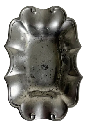 Italian Pewter Ashtray Catchall
