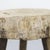 This primitive pine stool, once purely functional and designed solely for sitting, has now evolved into a strikingly...