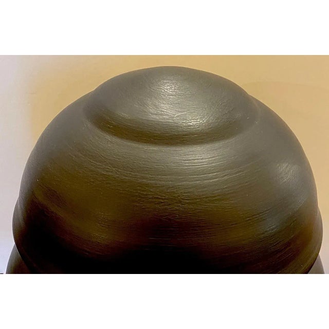 La Testa Terracotta Sculpture by Renato Bertelli, Unknown For Sale - Image 4 of 5