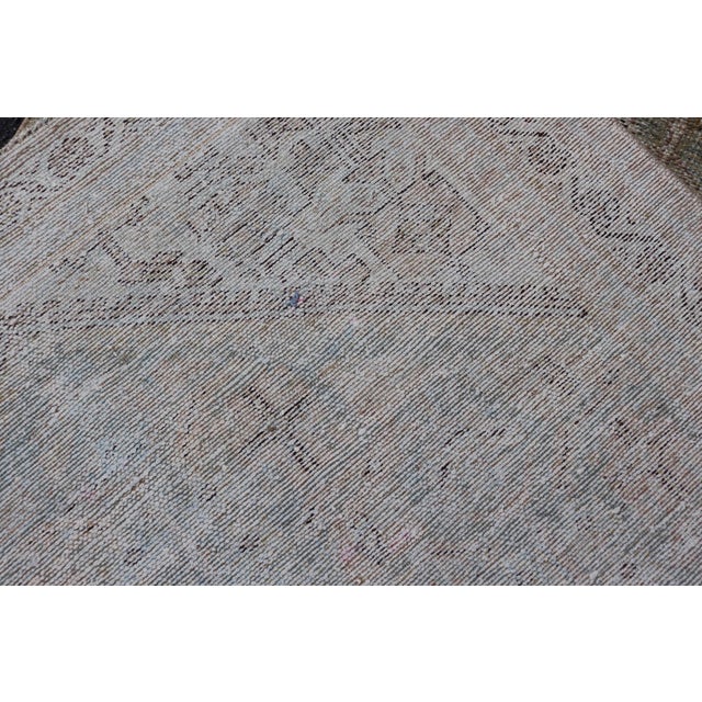 Antique Persian Hamadan Rug With Central Field With Geometric Motifs 4'3 X 6'3 For Sale - Image 10 of 10