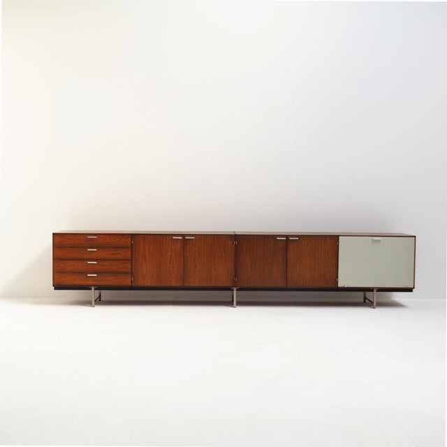 Mid-Century Modern Large Mid-Century Teak Sideboard by Cees Braakman for Pastoe, 1950s For Sale - Image 3 of 11