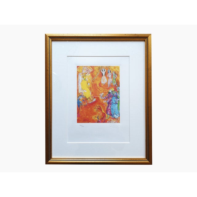 This 13 pages long cycle is one of the most beautiful lithographic series which has been created by Marc Chagall. It was...