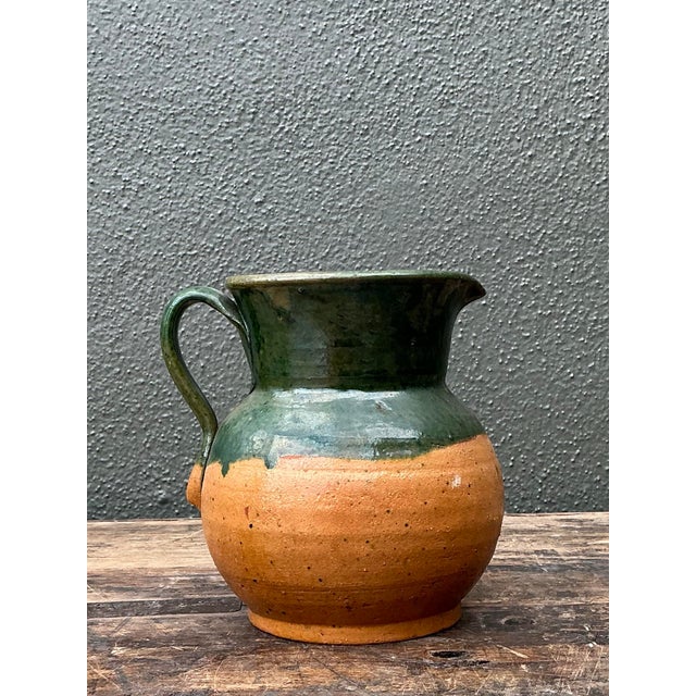 Vintage Original Studio Pottery Pitcher For Sale - Image 12 of 12