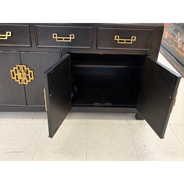 Raymond Sobota Mid Century Designer Raymond Sobota Buffet, Credenza - Chin Hua - For Century Furniture, Signed For Sale - Image 4 of 8