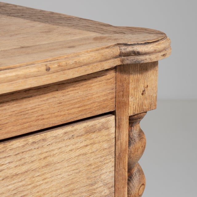 Eclectic Oak and Pine Chest of Drawers, Antique, France, Circa 1900 For Sale - Image 4 of 12