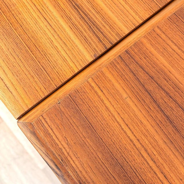 Small Square Dining Table in Teak, Denmark, 1950s-1960s For Sale - Image 11 of 13