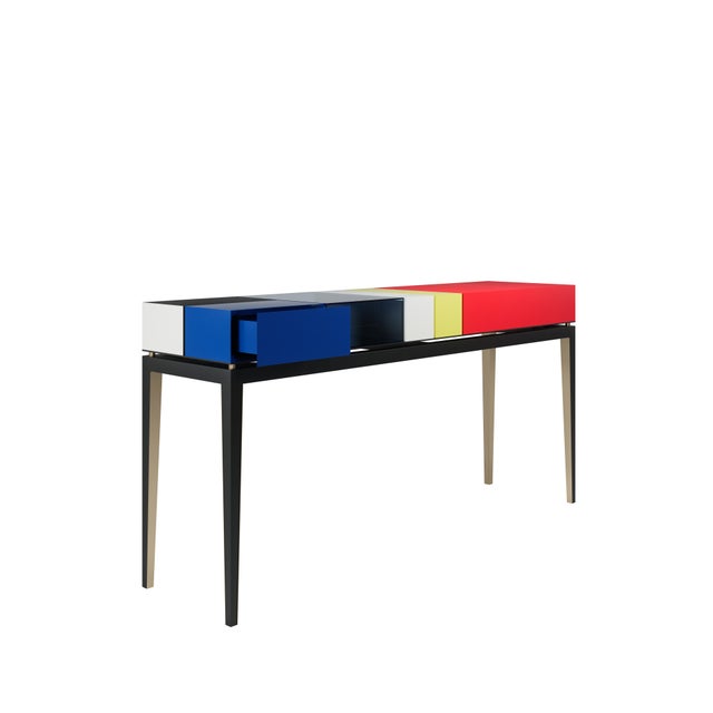 Proportion II Console Table by Malabar For Sale - Image 10 of 15