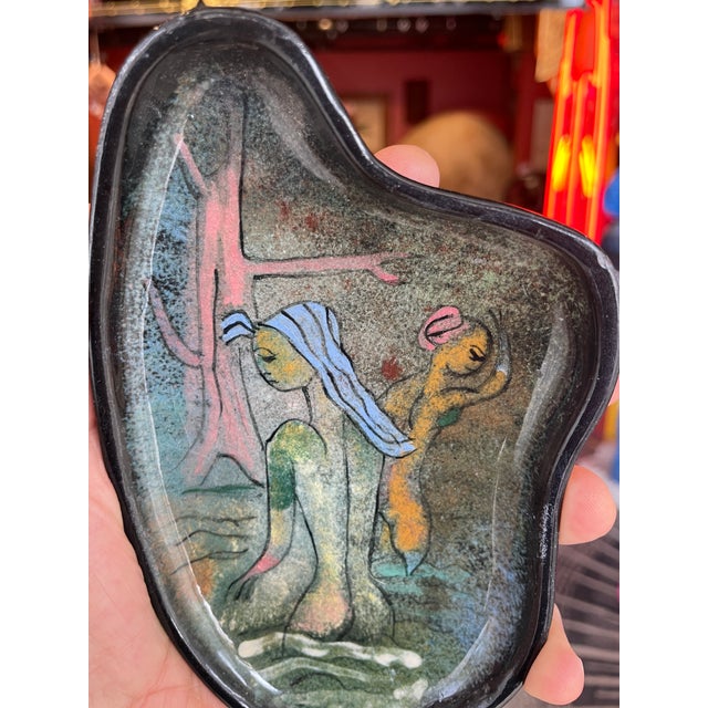 1960s Polia Pillin Mid 20th Century Decorative Dish For Sale - Image 5 of 8