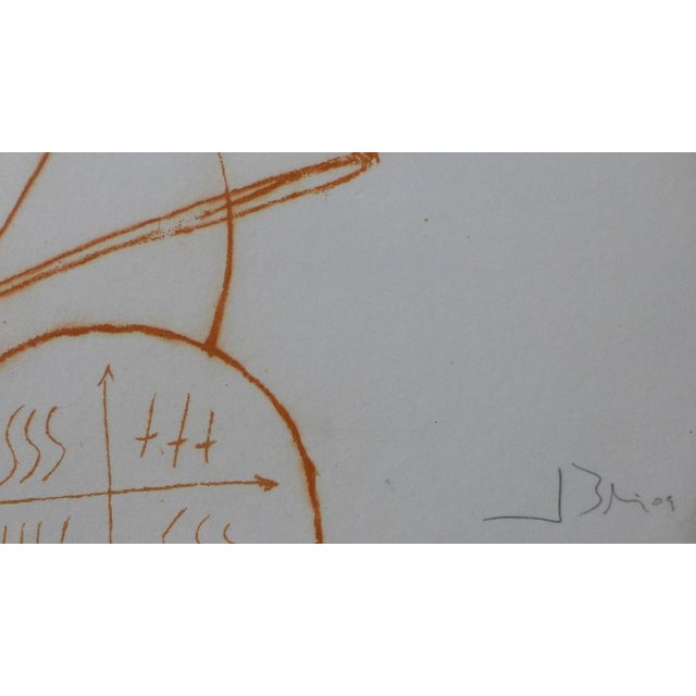 José Bedia, Güije espíritu burlón, 2009, Etching For Sale - Image 5 of 6