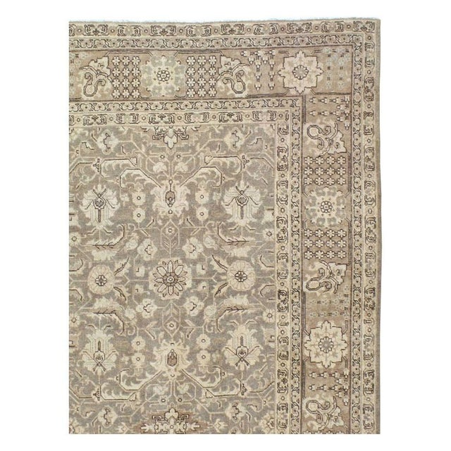 Galerie Shabab Collection Early 20th Century Persian Tabriz Carpet For Sale - Image 4 of 10