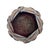 Brown Japanese Showa Period Bamboo Ikebana Basket With Ajiro Weave 8" For Sale - Image 8 of 11