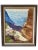 Mid 20th Century Canyon Landscape Oil Painting, Framed For Sale - Image 10 of 10