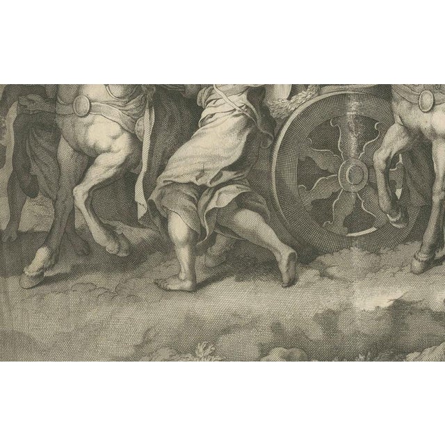 Military Procession with Spoils of War After Gerard De Lairesse Rossetti, 1700, Paper For Sale - Image 4 of 9